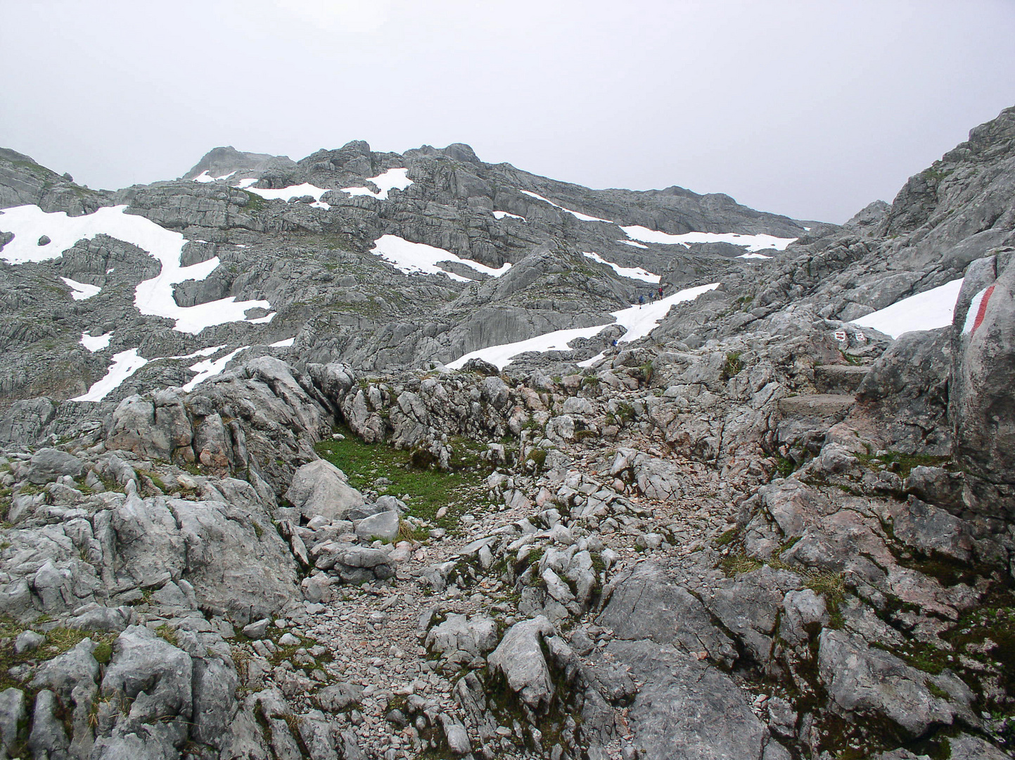 Der Weg ins Steinerne Meer