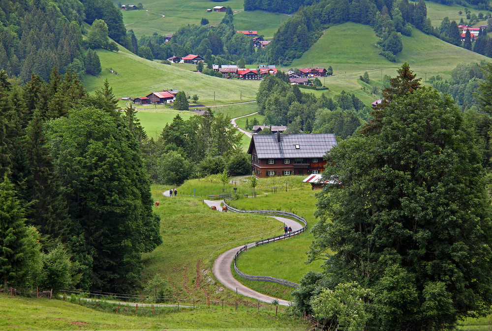 Der Weg ins Tal