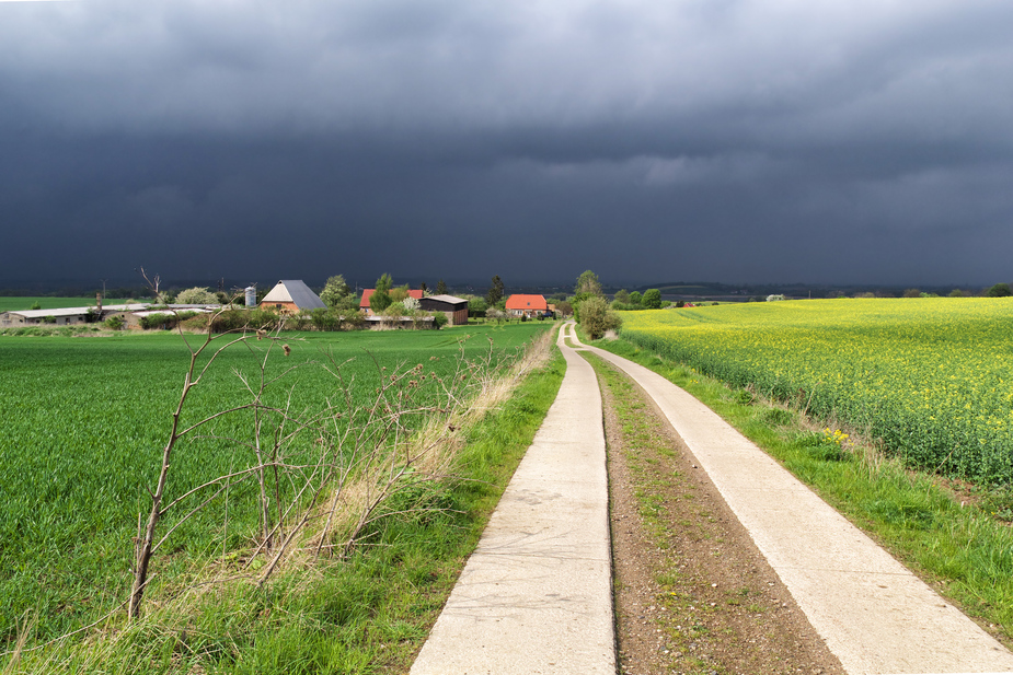 Der Weg ins Unwetter