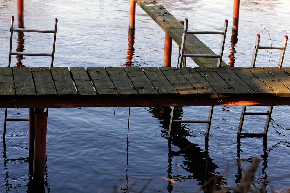 ... der Weg ins Wasser  ...