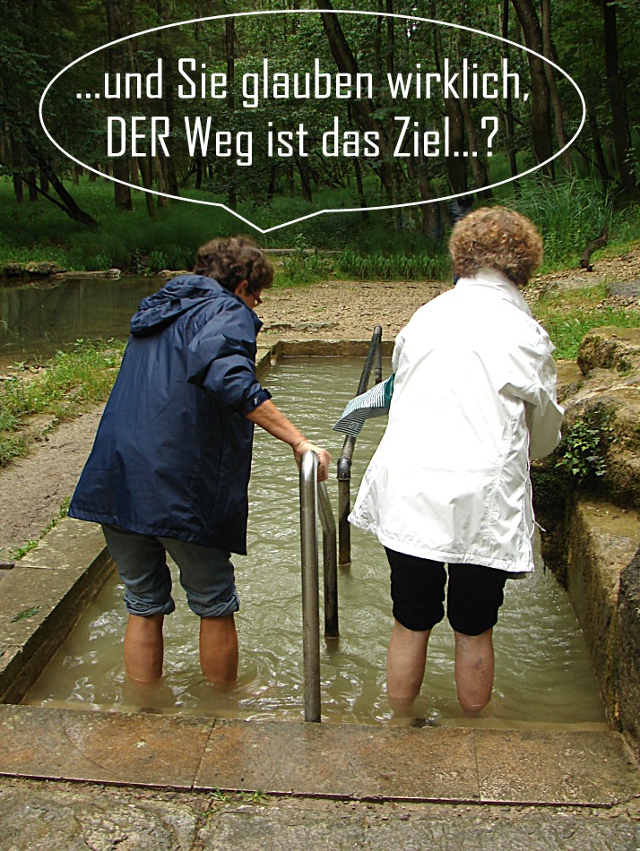 Der Weg ist das Ziel Foto & Bild quatsch, fun und rätselecke