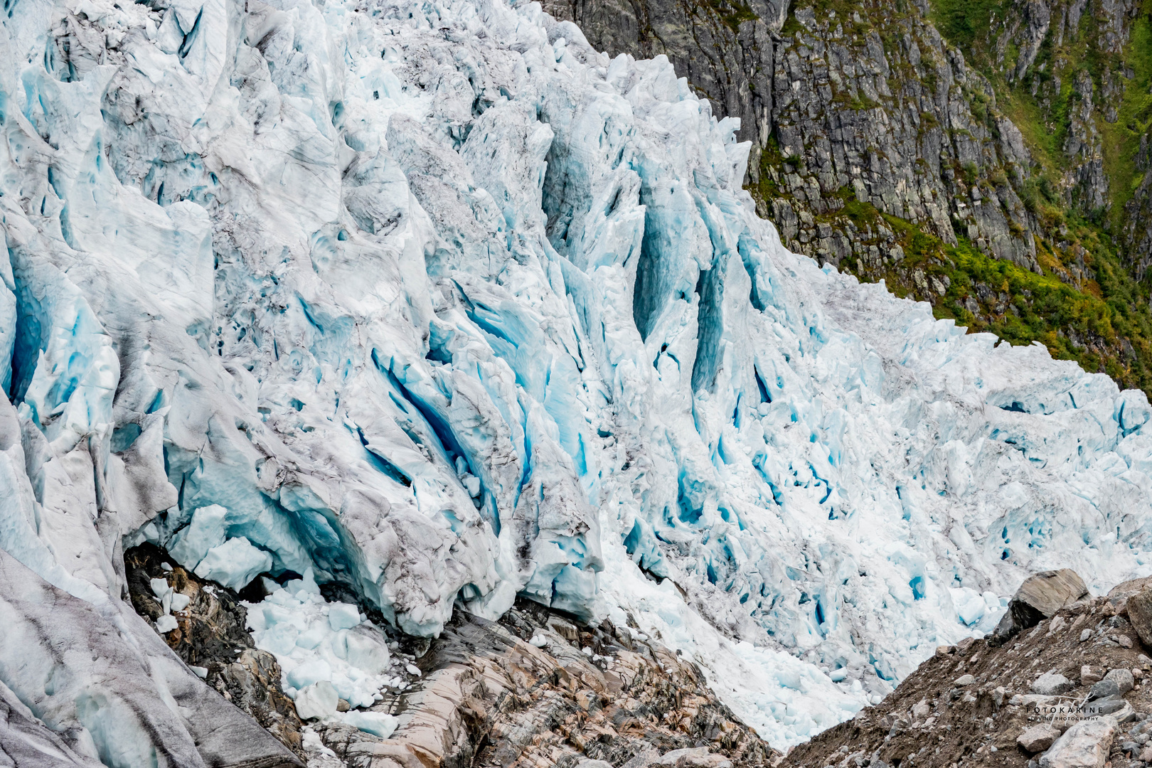 Der Weg ist das Ziel: Glacier Flatbreen / Supphellebreen