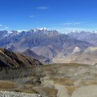 Der Weg ist noch weit - Abstieg vom Thorong La nach Muktinath