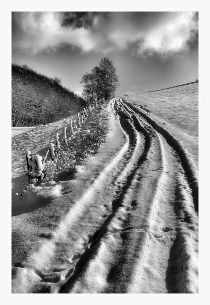 der Weg nach oben ......