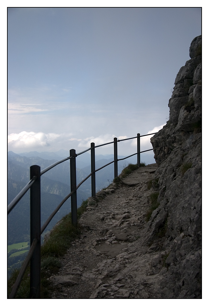 Der Weg nach oben..