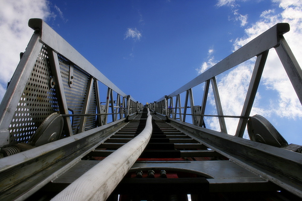 Der Weg nach oben ist weit...