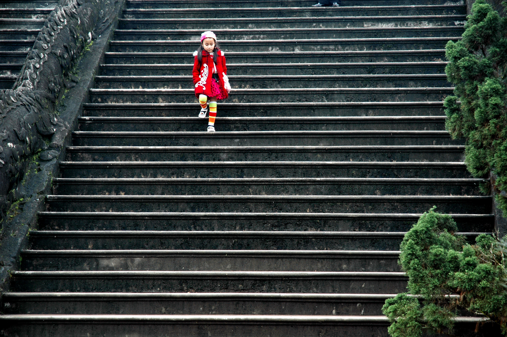 Der Weg nach unten