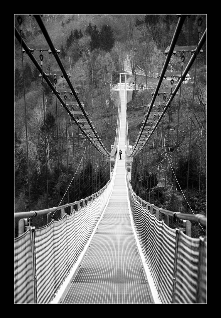 Der Weg über die Brücke...