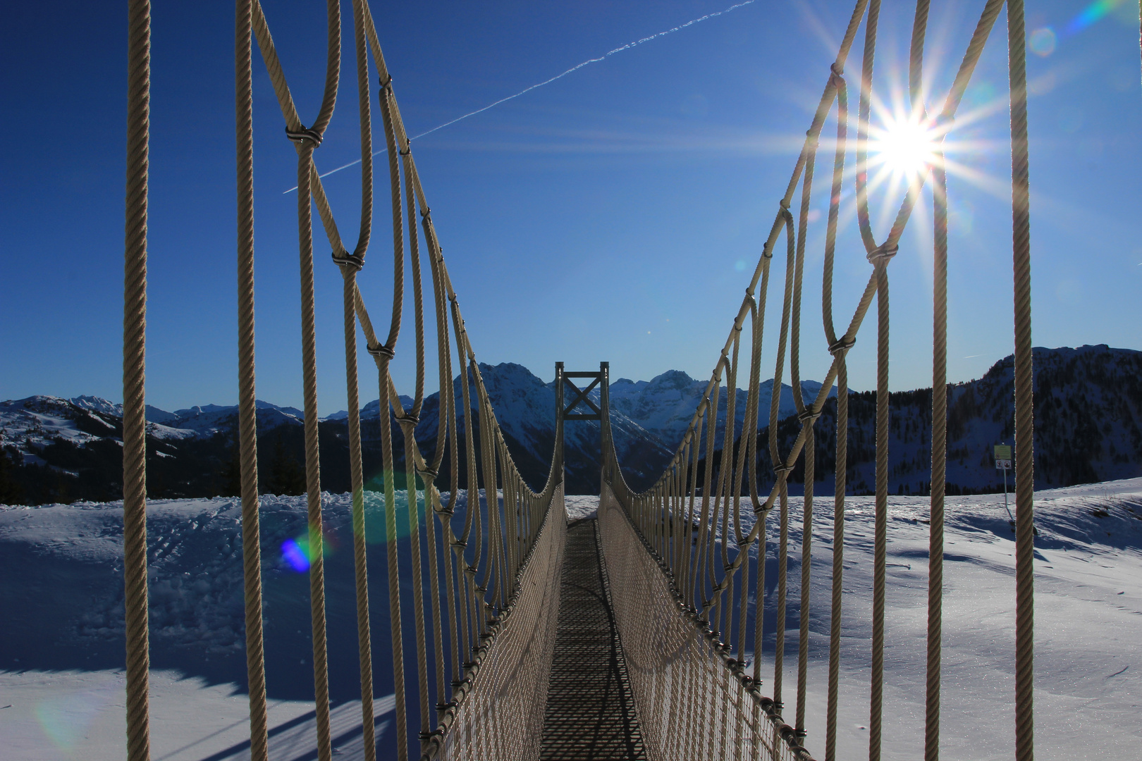 Der Weg über die Brücke