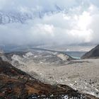 Der Weg vom Larke Pass nach Bhimtang