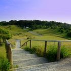 der Weg vom Leuchtturm Dornbsuch