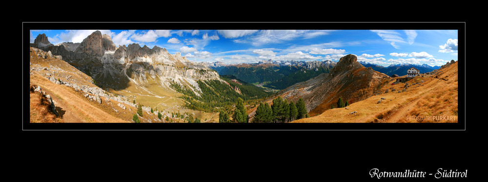 ... der Weg war lang zur Rotwandhütte... aber wunderbar