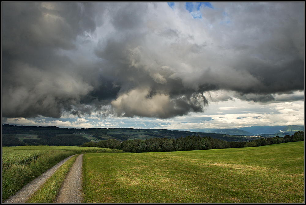 Der Weg zum Dorf