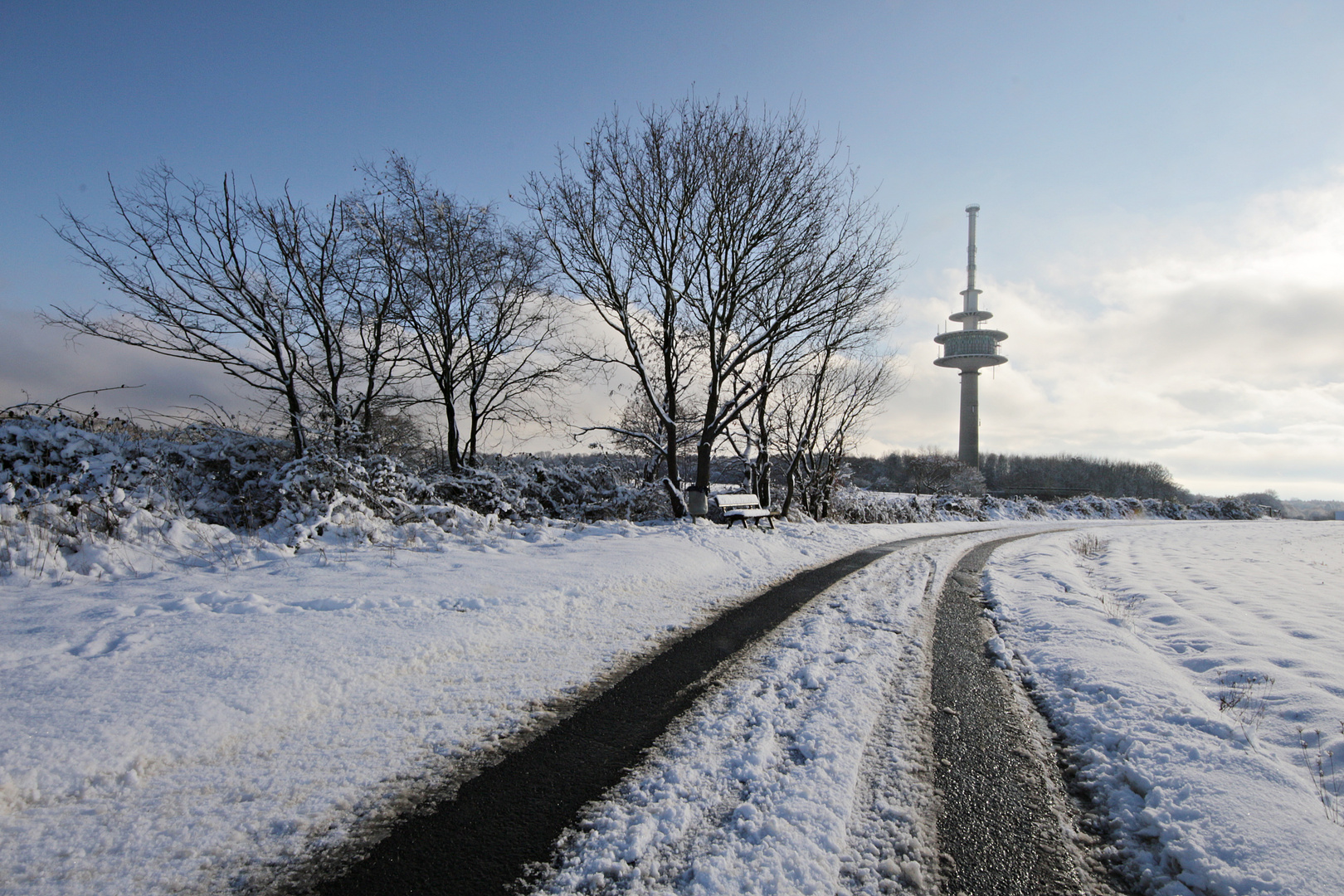 Der Weg zum Funkturm