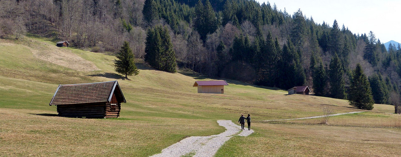 der Weg zum Geroldsee