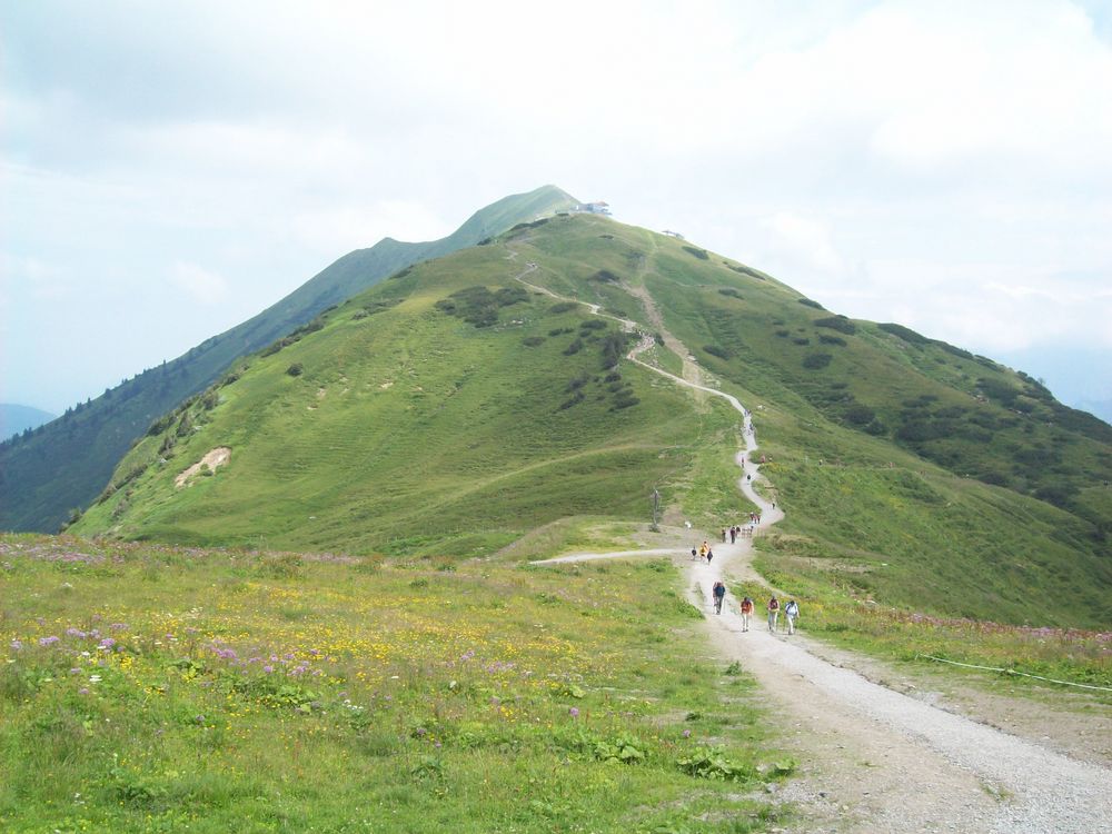 Der Weg zum Gipfel Foto & Bild landschaft, berge, natur Bilder auf