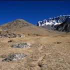 Der Weg zum Gipfel des Chukhung Ri (5546m) ist lang