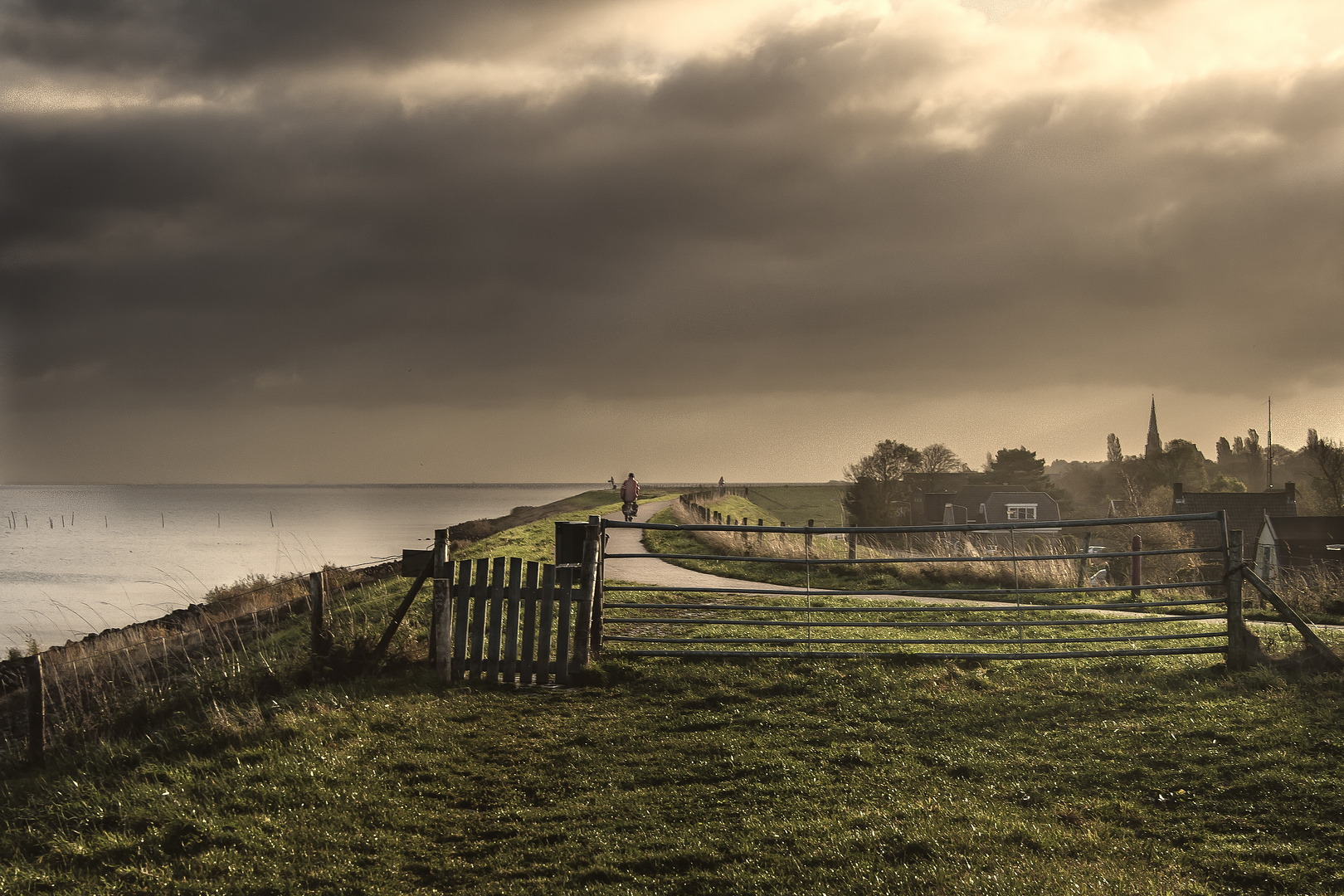 Der Weg zum Himmel und dem Polder