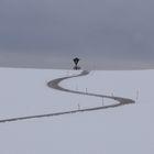 Der Weg zum Hochkreuz in Eugendorf