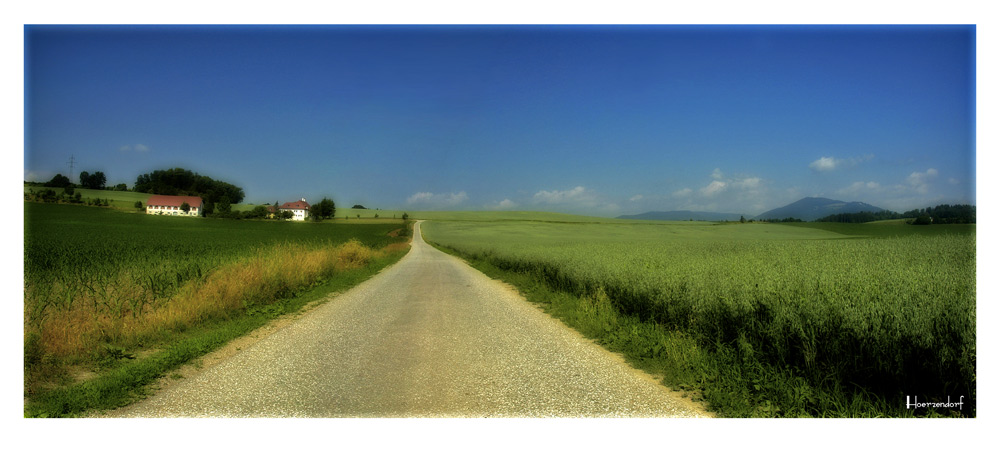 Der Weg zum Horizont