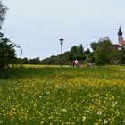 Der Weg zum Kloster Andechs