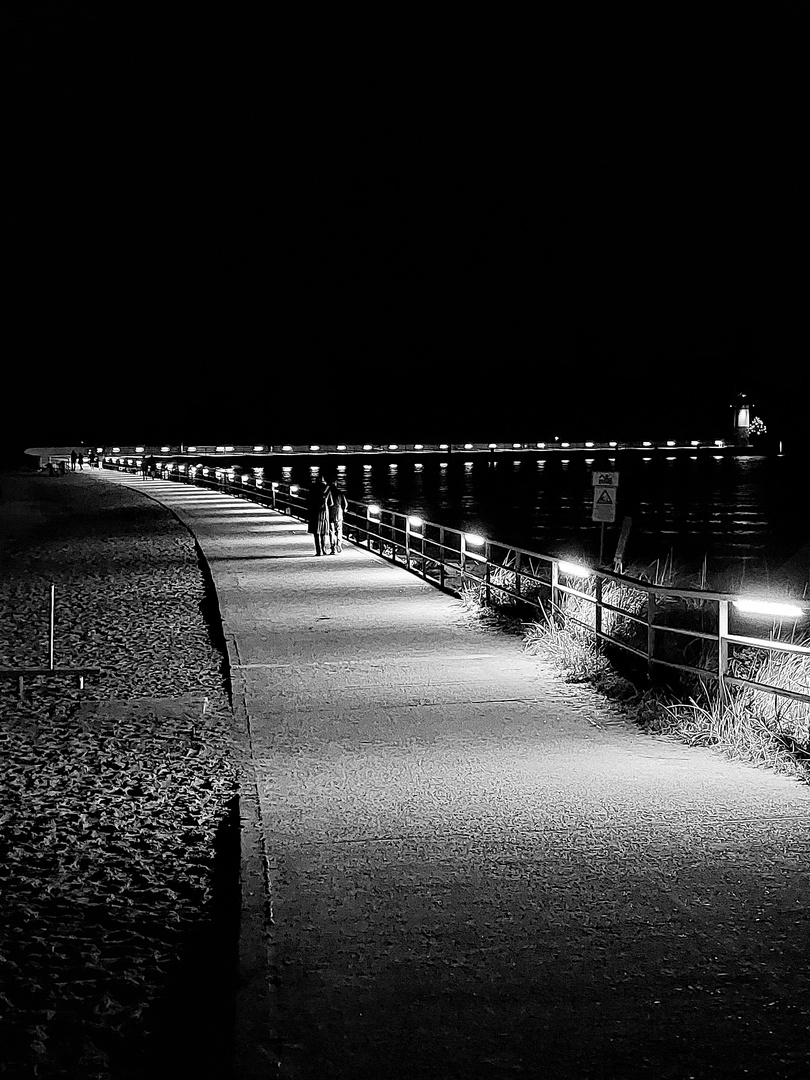 Der Weg zum Leuchtturm...