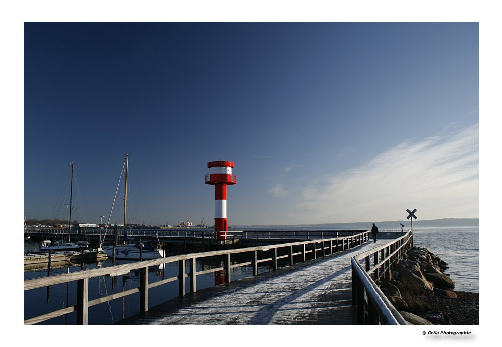 Der Weg zum Leuchtturm