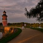 Der Weg zum Leuchtturm Moritzburg