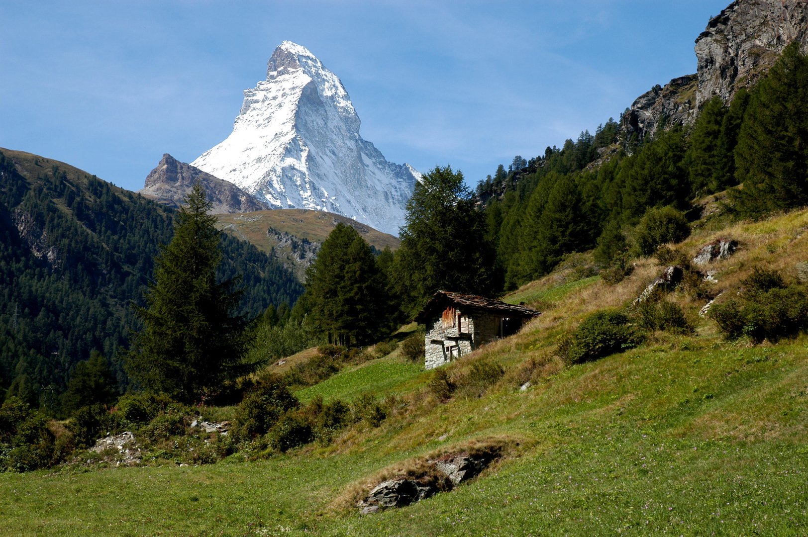 Der Weg zum Matterhorn