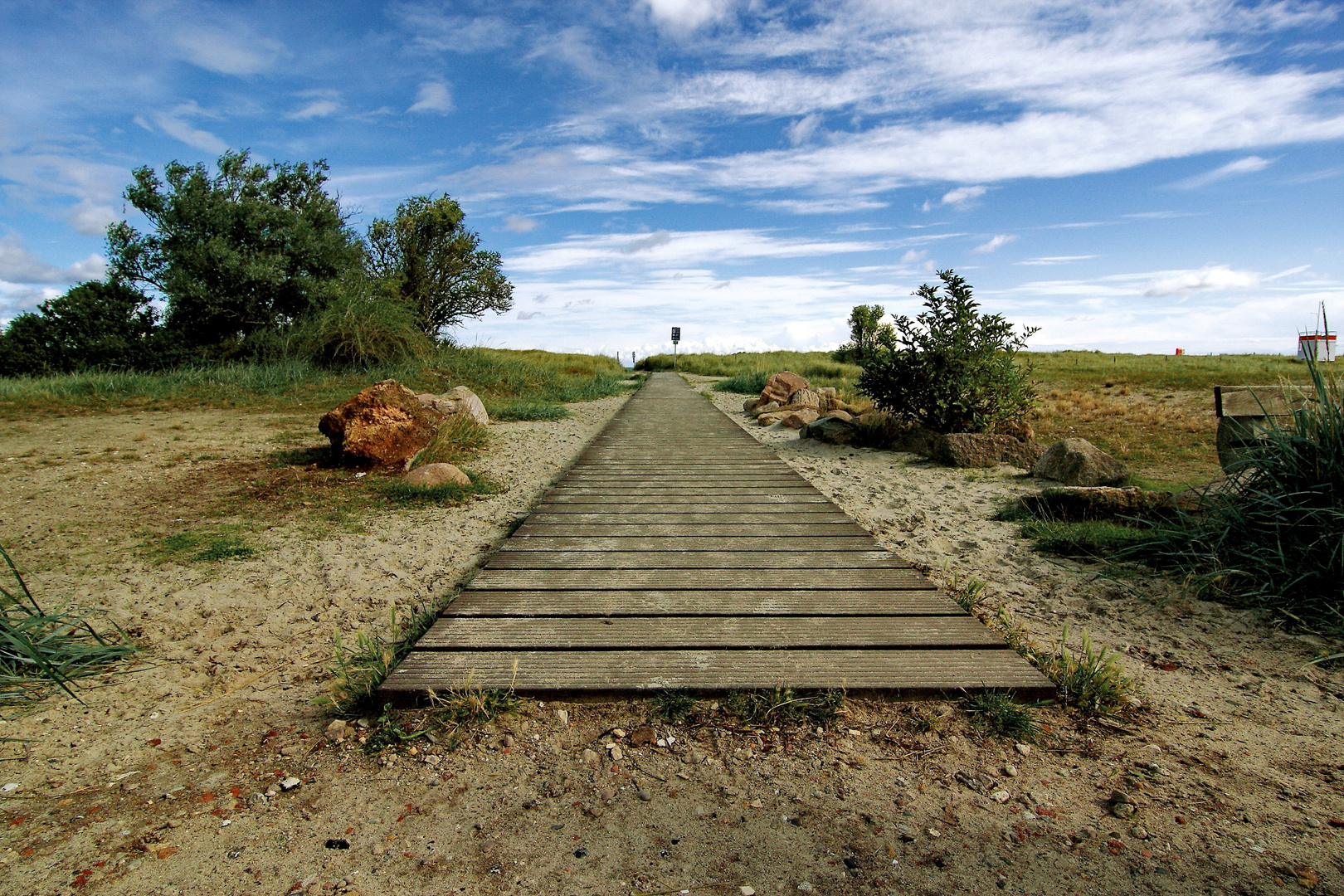 Der Weg zum Meer