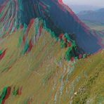 Der Weg zum Mesmer und Säntis - Berge in 3D