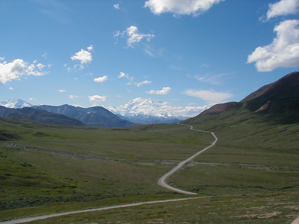 Der Weg zum Mt. McKinley