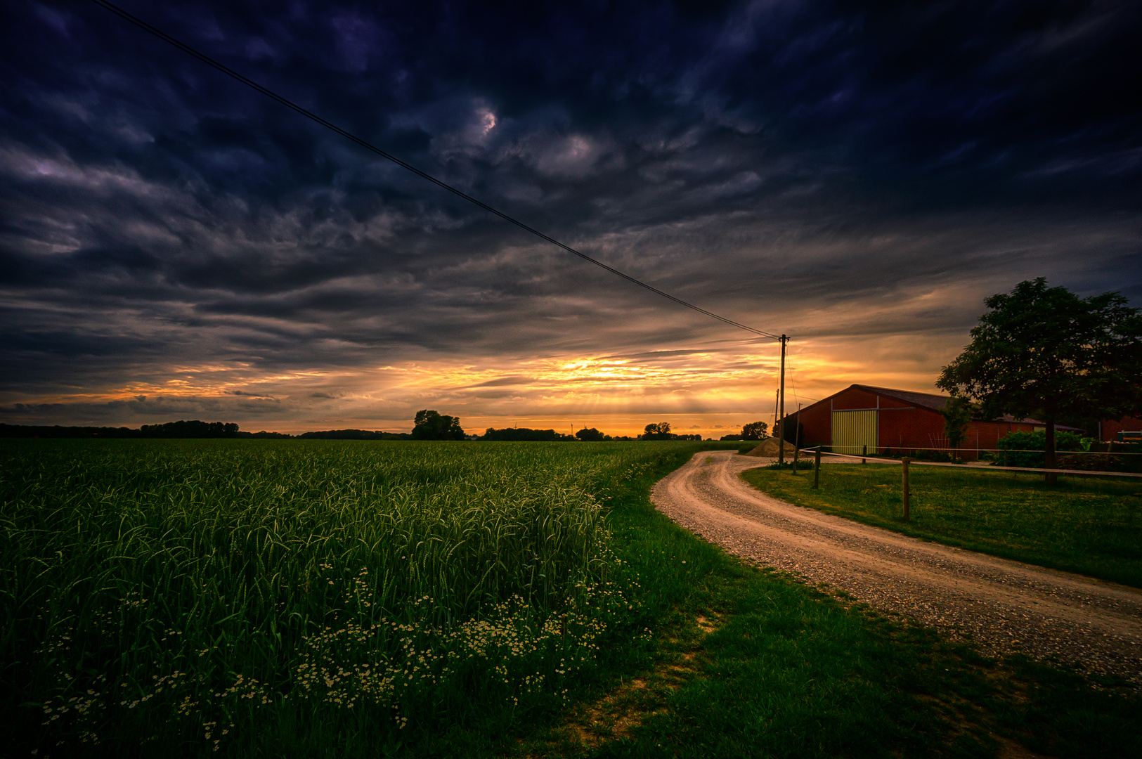 Der Weg zum Nachbarn.....