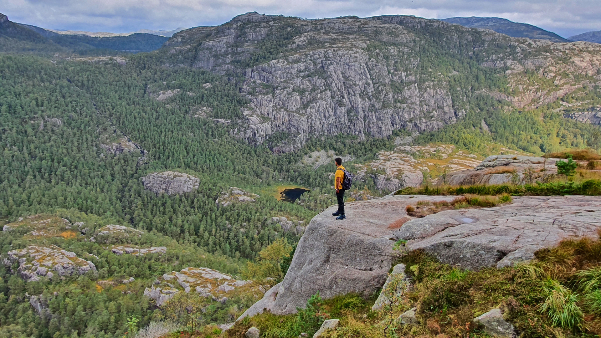 Der Weg zum Preikestolen