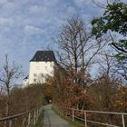 Der Weg zum Schloss Burgk