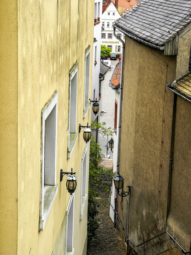 Der Weg zum Schlosscafé