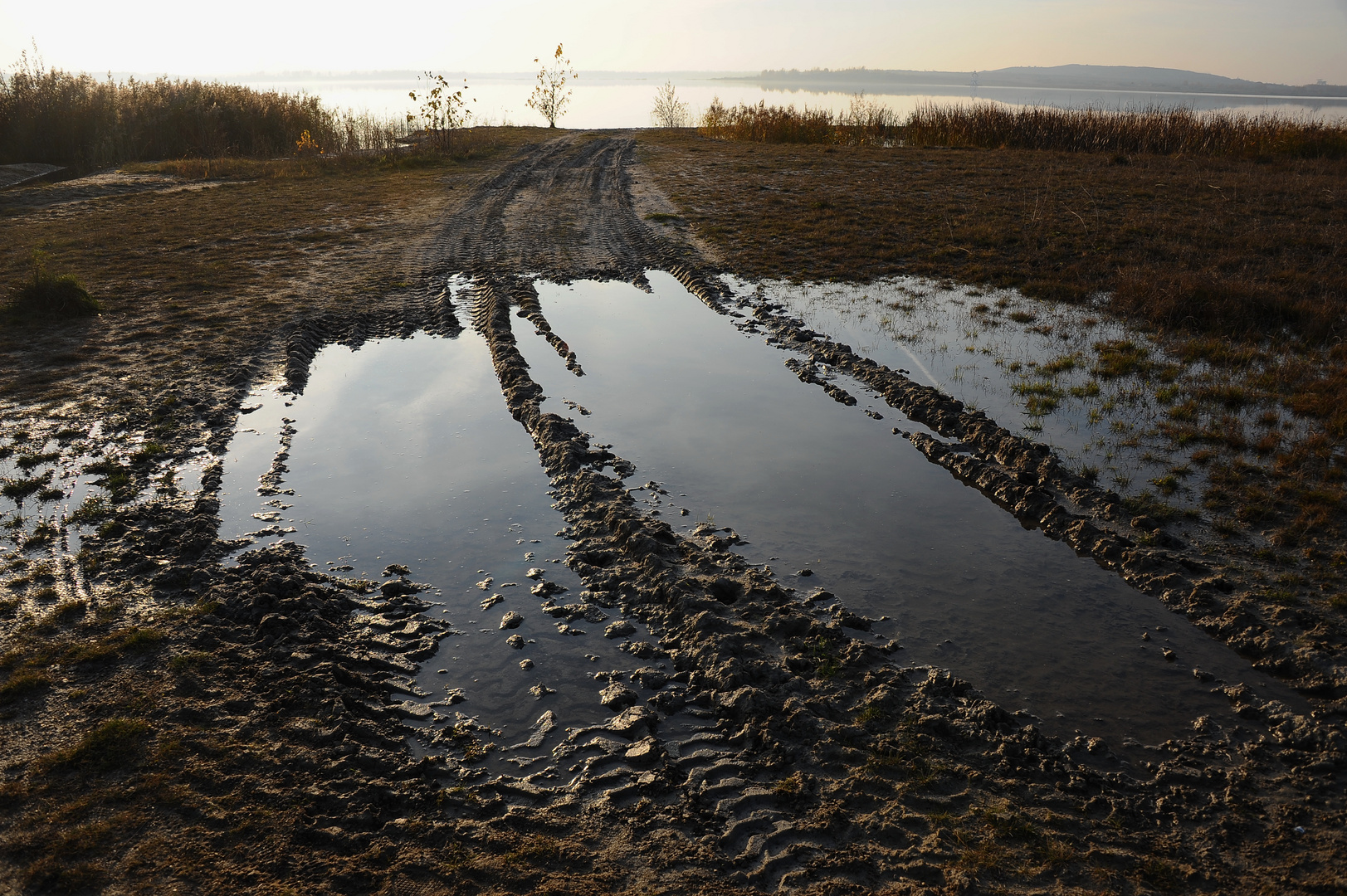 Der Weg zum See