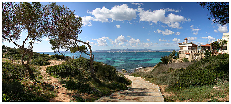 Der Weg zum Strand