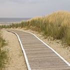 Der Weg zum Strand