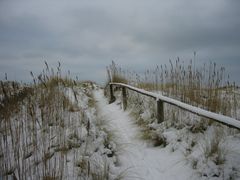 Der Weg zum Strand