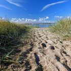 Der Weg zum Strand