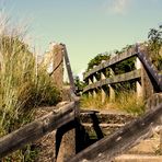 Der Weg zum Strand