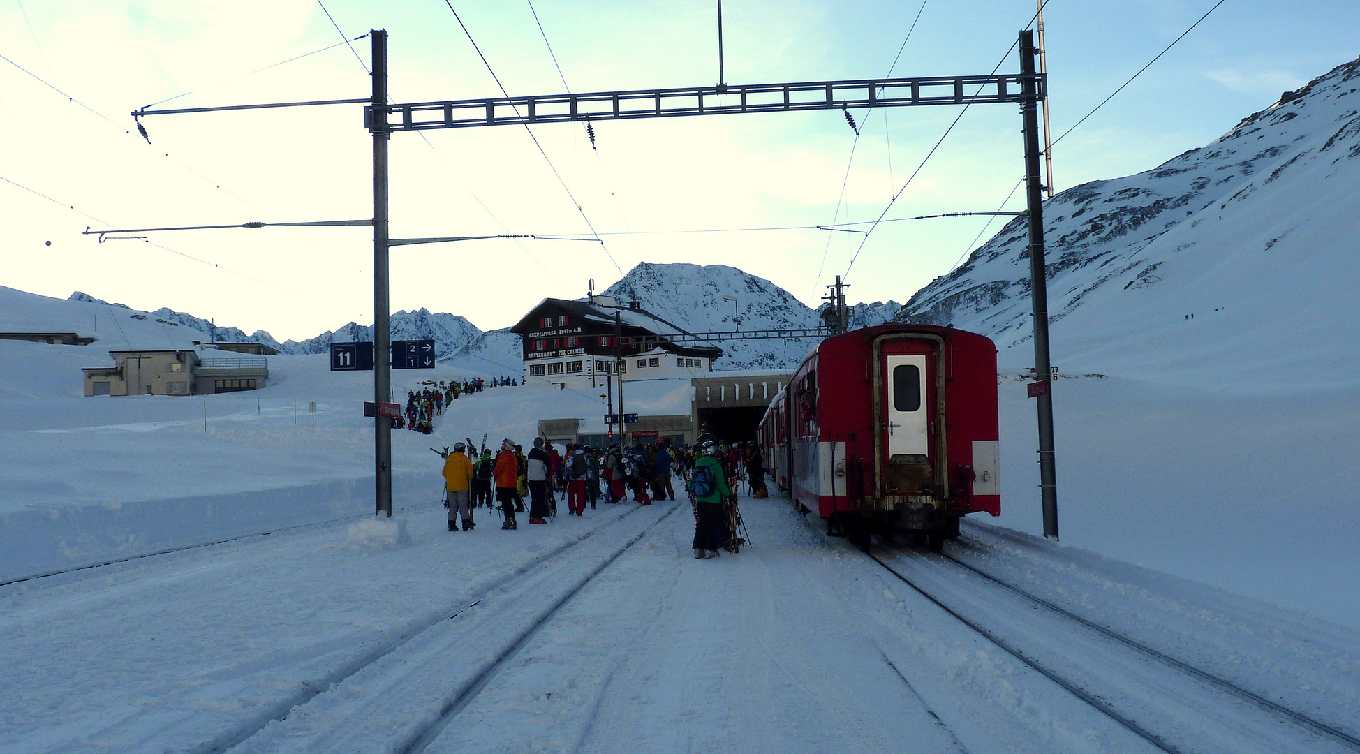 Der Weg zumj Wintersport/ El camino al deportes de invierno/ Le chemin à la sport d'hiver..04