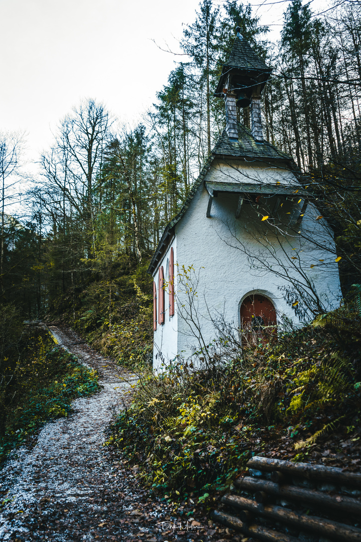 Der Weg zur Eiskapelle