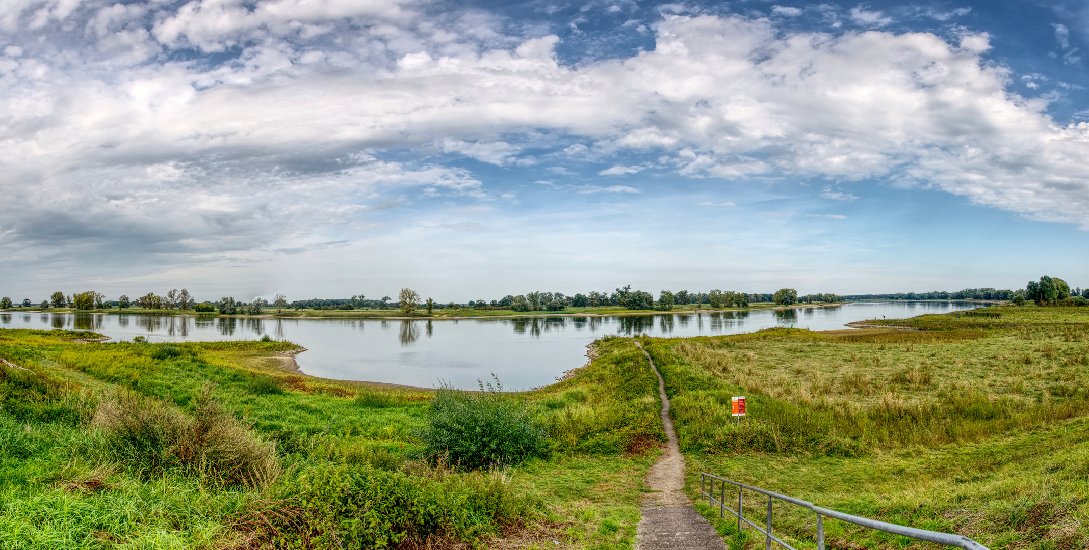 Der Weg zur Elbe