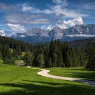 Der Weg zur Elmau Alm