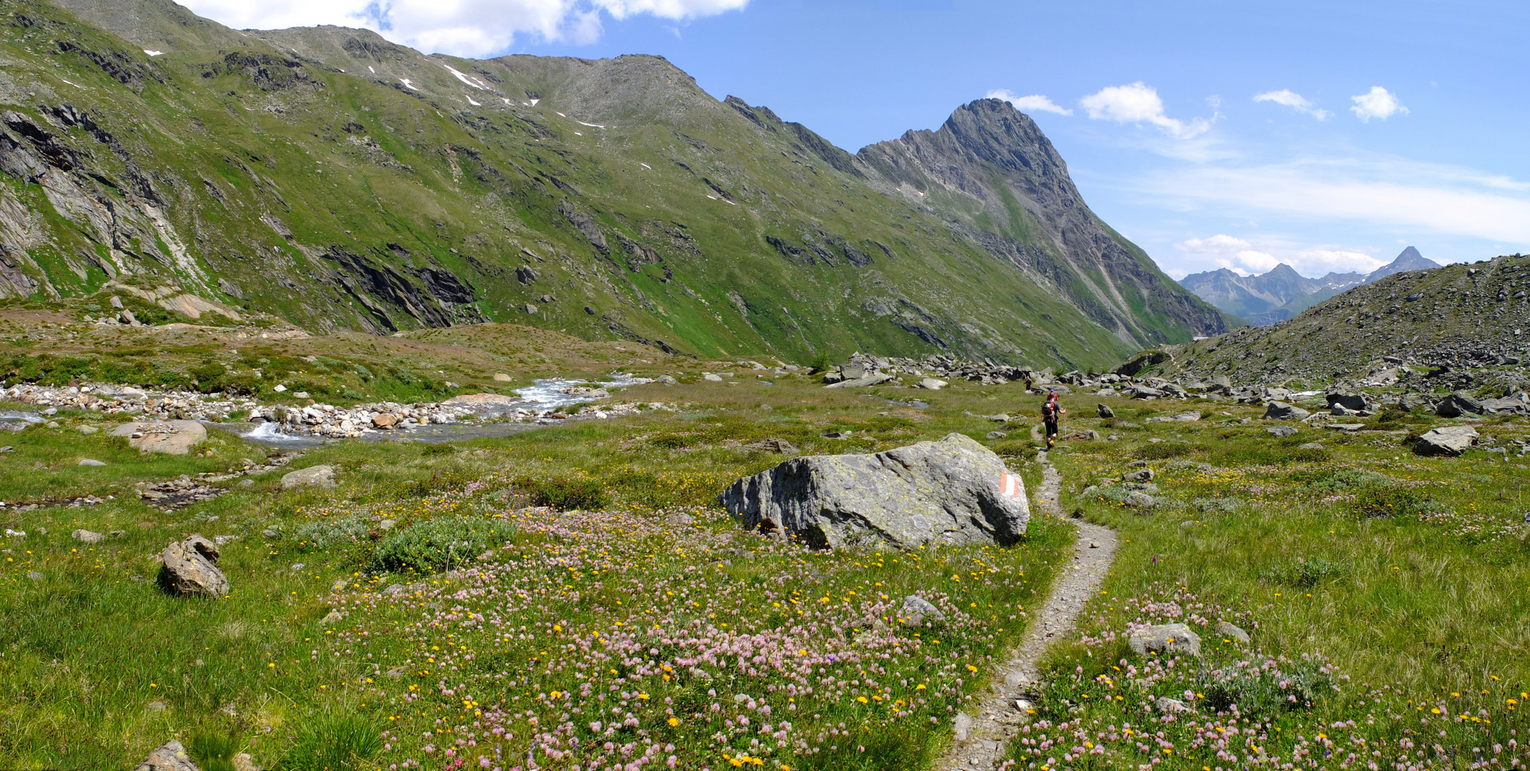 Der Weg zur Essener-Rostocker-Hütte