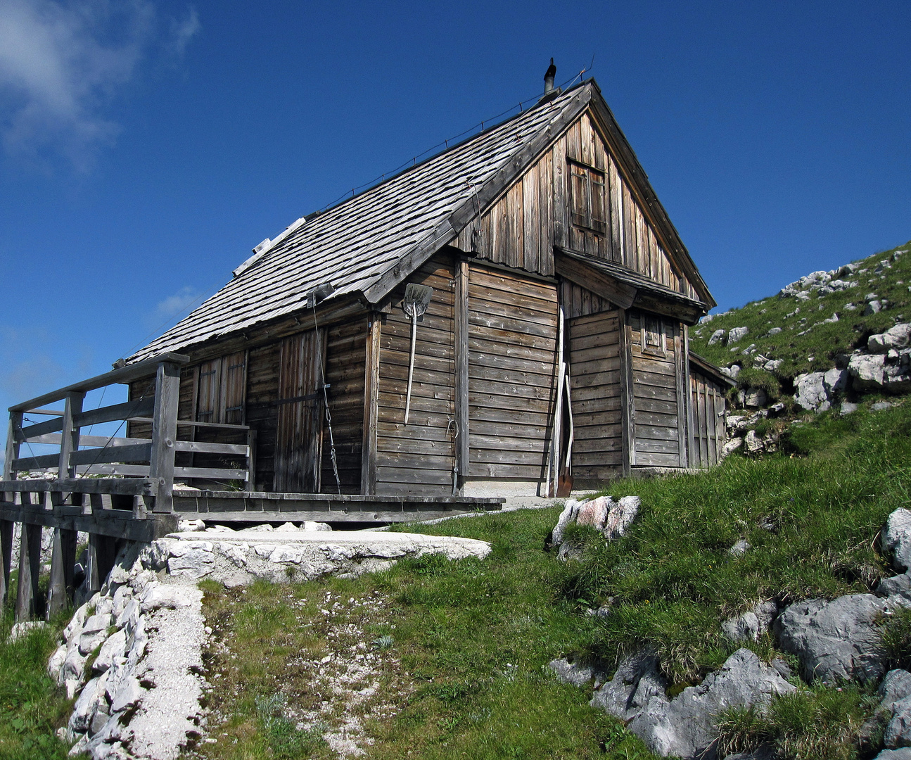 Der Weg zur Hütte