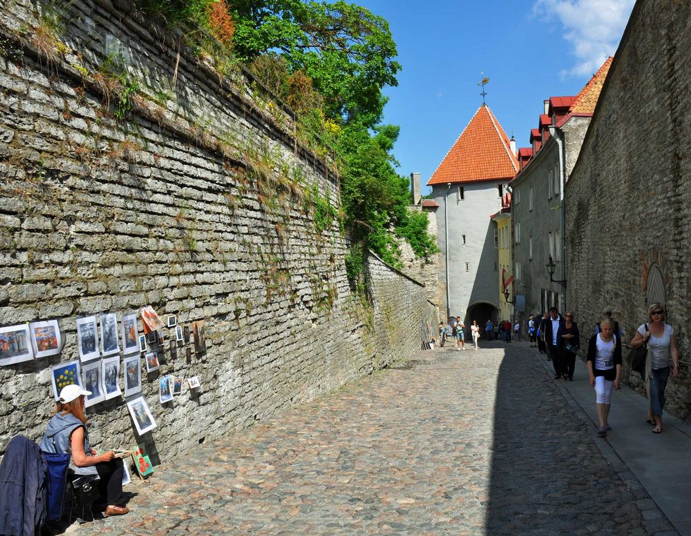 Der Weg zur Unterstadt