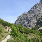 Der weg zur Zugspitze